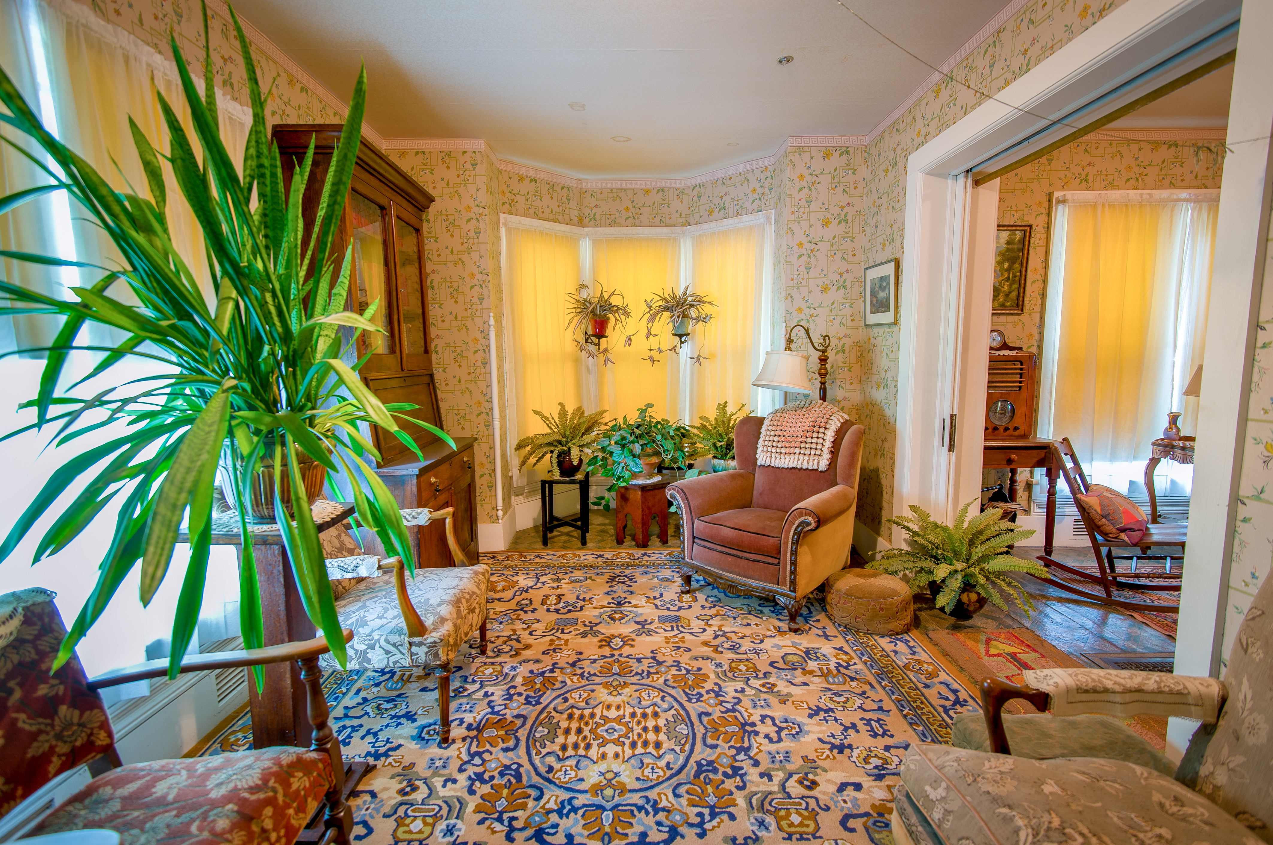 Boyhood home front parlor image