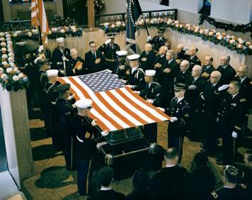 DDE funeral photo