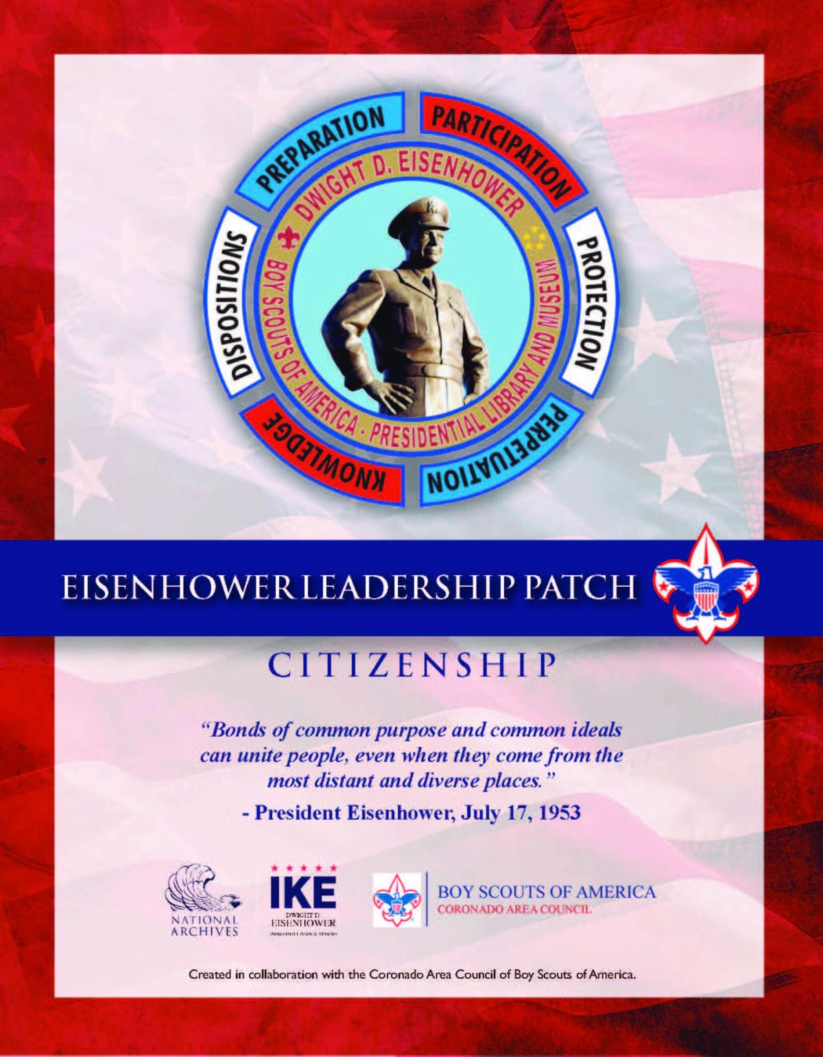 Image of the Boy Scout Leadership workbook cover page