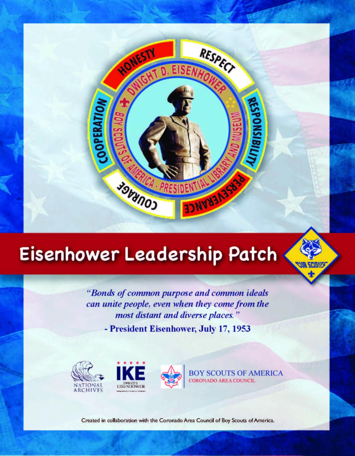 Image of the Cub Scout Leadership workbook cover page