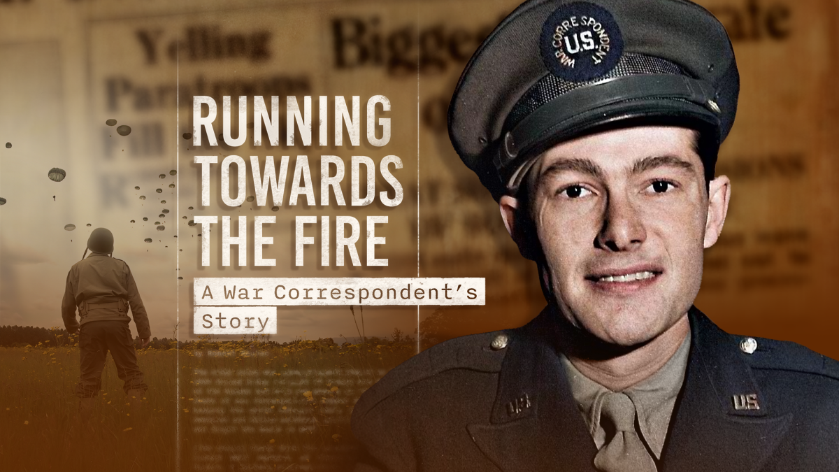 Promo image for Running Towards the Fire PBS documentary