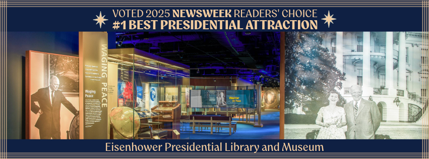 Promotional image for the Newsweek 2025 Readers' Choice #1 Best Presidential Attraction