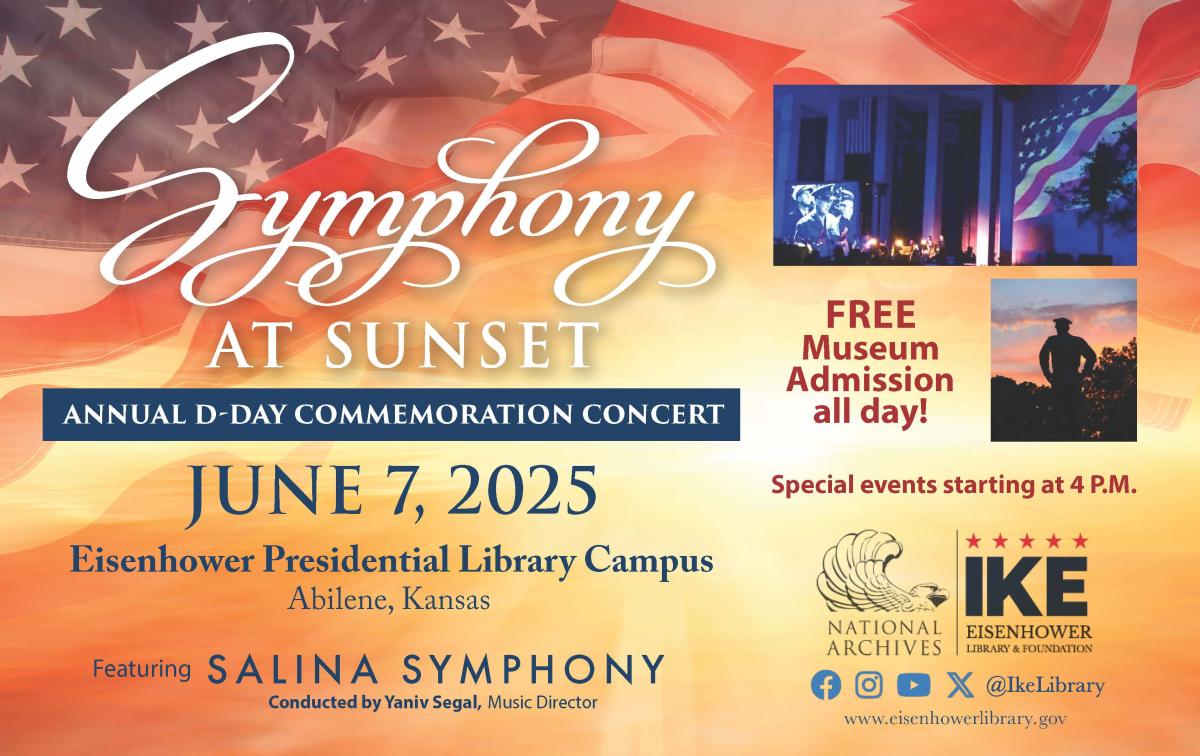 Promo image of the June 7 Symphony at Sunset program