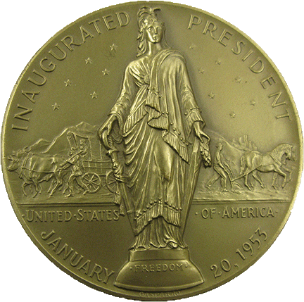 1953 U.S. Mint Medal - Reverse