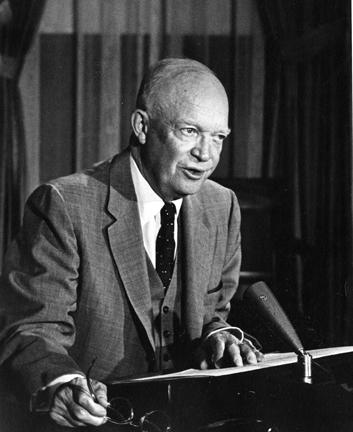 September 24, 1957 - Dwight D. Eisenhower has a special broadcast on the Little Rock situation [72-2433-8]