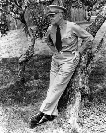 May 17, 1946 - Dwight D. Eisenhower at Kilauea Military Camp, Hawaii