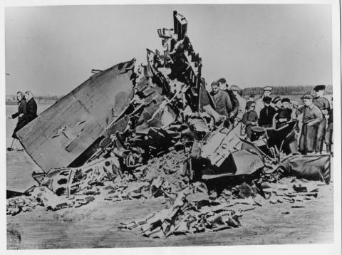 U-2 wreckage.
