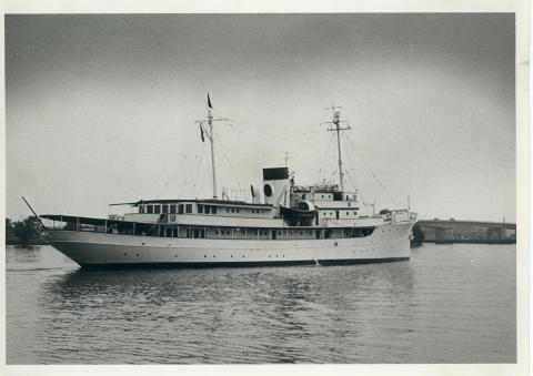 Presidential Yacht, USS Williamsburg, May 14, 1953 [72-276-3]