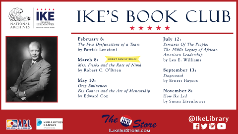 2022 Ike's Book Club Schedule