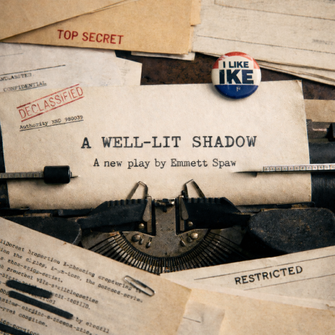 promotional image of a well-lit shadow play