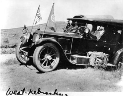 "West Nebraska" 1919 Transcontinental Motor Convoy.