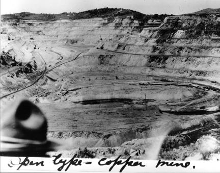 "Open type - copper mine" 1919 Transcontinental Motor Convoy.