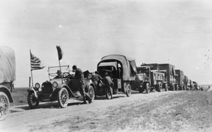 1919 Transcontinental Motor Convoy.