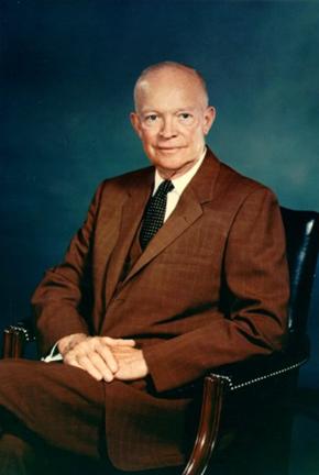 Dwight D. Eisenhower, June 1956